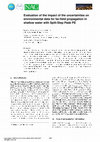 Research paper thumbnail of Evaluation of the impact of uncertainties on environmental data for far-field propagation in shallow water with Split-step Padé PE