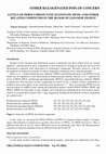 Research paper thumbnail of OTHER HALOGENATED POPs OF CONCERN LEVELS OF PERFLUOROOCTANE SULFONATE (PFOS) AND OTHER RELATED COMPOUNDS IN THE BLOOD OF JAPANESE PEOPLE