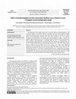 Research paper thumbnail of Effect of medetomidine on left ventricular outflow tract velocity in cats: A Doppler echocardiography study