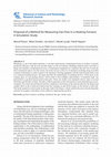 Research paper thumbnail of Proposal of a Method for Measuring Gas Flow in a Heating Furnace: A Simulation Study