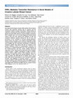 Research paper thumbnail of ERRγ Mediates Tamoxifen Resistance in Novel Models of Invasive Lobular Breast Cancer