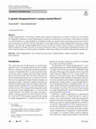 Research paper thumbnail of Is ‘gender disappointment’ a unique mental illness?