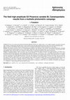 Research paper thumbnail of The field high-amplitude SX Phoenicis variable BL Camelopardalis: results from a multisite photometric campaign