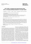 Research paper thumbnail of HD 172189: an eclipsing and spectroscopic binary with aδ Sct-type pulsating component in an open cluster