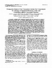 Research paper thumbnail of Prospective study of oral teicoplanin versus oral vancomycin for therapy of pseudomembranous colitis and Clostridium difficile-associated diarrhea