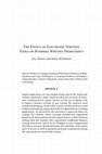 Research paper thumbnail of The Effect of Electronic Writing Tools on Business Writing Proficiency