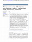 Research paper thumbnail of Large-Scale Survey of Cell-Differentiation Programs in a Generative Model Reveals Regeneration as an Epiphenomenon of Development