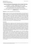 Research paper thumbnail of Thermal and Electrical Characterization of Zn-Cu Ferrites Thin Films