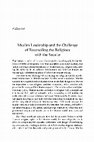 Research paper thumbnail of Muslim Leadership and the Challenge of Reconciling the Religious with the Secular