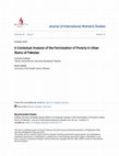 Research paper thumbnail of A Contextual Analysis of the Feminization of Poverty in Urban Slums of Pakistan Slums of Pakistan