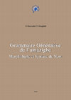 Research paper thumbnail of Sg gramaire generative