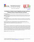 Research paper thumbnail of Investigation of students’ level of imagination and sport confidence studying at School of Physical Education and Sports