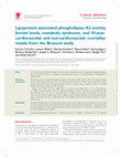 Research paper thumbnail of Lipoprotein-Associated Phospholipase A2 Activity Predicts Cardiovascular Events in High Risk Coronary Artery Disease Patients