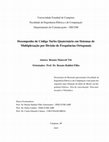 Research paper thumbnail of Desempenho de codigo turbo quaternario em sistemas de multiplexação por divisão de frequencias ortogonais