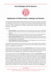 Research paper thumbnail of AcPo CfA: Digitalization of Political Parties: Challenges and Solutions