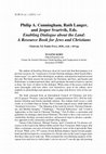 Research paper thumbnail of Philip A. Cunningham, Ruth Langer, and Jesper Svartvik, Eds. Enabling Dialogue about the Land: A Resource Book for Jews and Christians