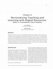 Research paper thumbnail of Personalising Teaching and Learning with Digital Resources: DiAL-e Framework Case Studies