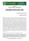 Research paper thumbnail of O Mecanismo De Desenvolvimento Limpo: Oportunidades e Desafios Para O Brasil