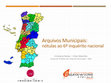 Research paper thumbnail of Arquivos Municipais: nótulas ao 6º inquérito nacional