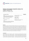 Research paper thumbnail of Influence of the magnetic nanoparticle coating on the magnetic relaxation time