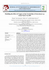 Research paper thumbnail of Modelling the Effect of Copper on the Growth Rate of Enterobacter sp. strain Neni-13 on SDS