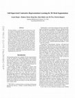 Research paper thumbnail of Self-Supervised Contrastive Representation Learning for 3D Mesh Segmentation