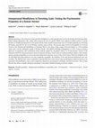 Research paper thumbnail of Interpersonal Mindfulness in Parenting Scale--English Expanded Version