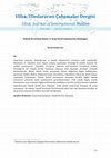 Research paper thumbnail of Yahudi Devletinin İnşası ve Arap-İsrail Çatışmasının Başlangıcı