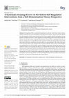 Research paper thumbnail of A Systematic Scoping Review of Pre-School Self-Regulation Interventions from a Self-Determination Theory Perspective