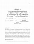 Research paper thumbnail of Reframing Conceptions of Contemporary Literacy Capabilities in Pre-Service Primary Teacher Education