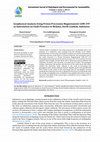 Research paper thumbnail of Geophysical Analysis Using Proton Precession Magnetometer GSM-19T as Information on Fault Presence in Medana, North Lombok, Indonesia