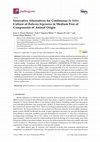 Research paper thumbnail of Innovative Alternatives for Continuous In Vitro Culture of Babesia bigemina in Medium Free of Components of Animal Origin