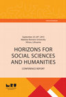 Research paper thumbnail of Horizons for Social Sciences and Humanities