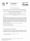 Research paper thumbnail of Mirror Surface Check on Solar Troughs by Optical Profilometry