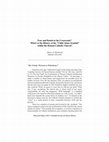 Research paper thumbnail of Fear and Denial at the Crossroads? Where is the History of the “Child Abuse Scandal” within the Roman Catholic Church?