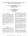 Research paper thumbnail of The theoretical framework of agent based monitoring for use in the production of gellan gum in a microbial fermentation system