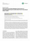 Research paper thumbnail of Physicochemical and Microbiological Characteristics of Stem Bark Exudate Gum of Cordia millenii Tree in Conventional Release Tablets