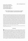 Research paper thumbnail of A Micro-Political Analysis of Local Governance in Nigeria: The Case of Irepodun Local Government Authority