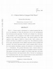 Research paper thumbnail of D = 0 matrix model as conjugate field theory