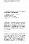 Research paper thumbnail of The hybrid boundary element method applied to functionally graded materials