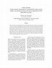 Research paper thumbnail of Clause Analysis: Using Syntactic Information to Automatically Extract Source, Subject, and Predicate from Texts with an Application to the 2008–2009 Gaza War