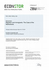 Research paper thumbnail of Migration and Immigrants: The Case of the Netherlands