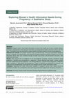 Research paper thumbnail of Exploring Women’s Health Information Needs During Pregnancy: A Qualitative Study