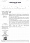 Research paper thumbnail of Anxiety-depression levels and coping strategies among renal transplant waitlisted and non-waitlisted hemodialysis patients