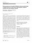 Research paper thumbnail of Electromembrane surrounded solid phase microextraction: A novel approach for efficient extraction from complicated matrices