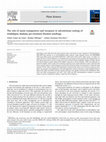 Research paper thumbnail of The role of auxin transporters and receptors in adventitious rooting of Arabidopsis thaliana pre-etiolated flooded seedlings