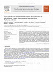 Research paper thumbnail of Organ-specific and environmental control of accumulation of psychollatine, a major indole alkaloid glucoside from Psychotria umbellata