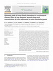 Research paper thumbnail of Oleoresin yield of Pinus elliottii plantations in a subtropical climate: Effect of tree diameter, wound shape and concentration of active adjuvants in resin stimulating paste