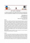 Research paper thumbnail of De "vilão" a "mocinho": a resolução de problemas como caminho alternativo para o incremento das crenças de autoeficácia de estudantes do sexto ano do Ensino Fundamental