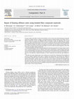 Research paper thumbnail of Repair of floating offshore units using bonded fibre composite materials